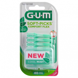 Gum Soft picks comfort flex koele munt medium