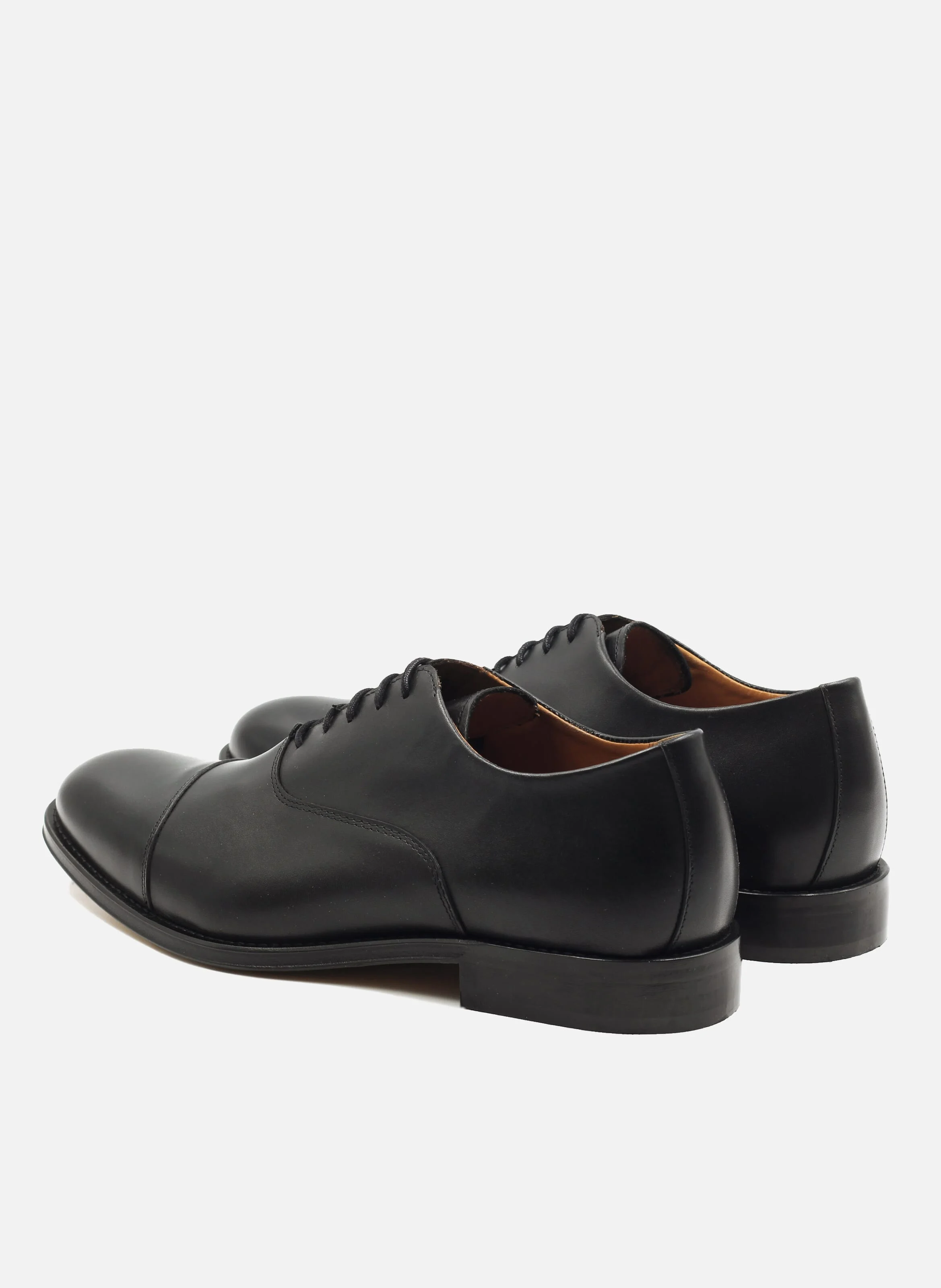 Richelieu oxford cuir lisse | Noir