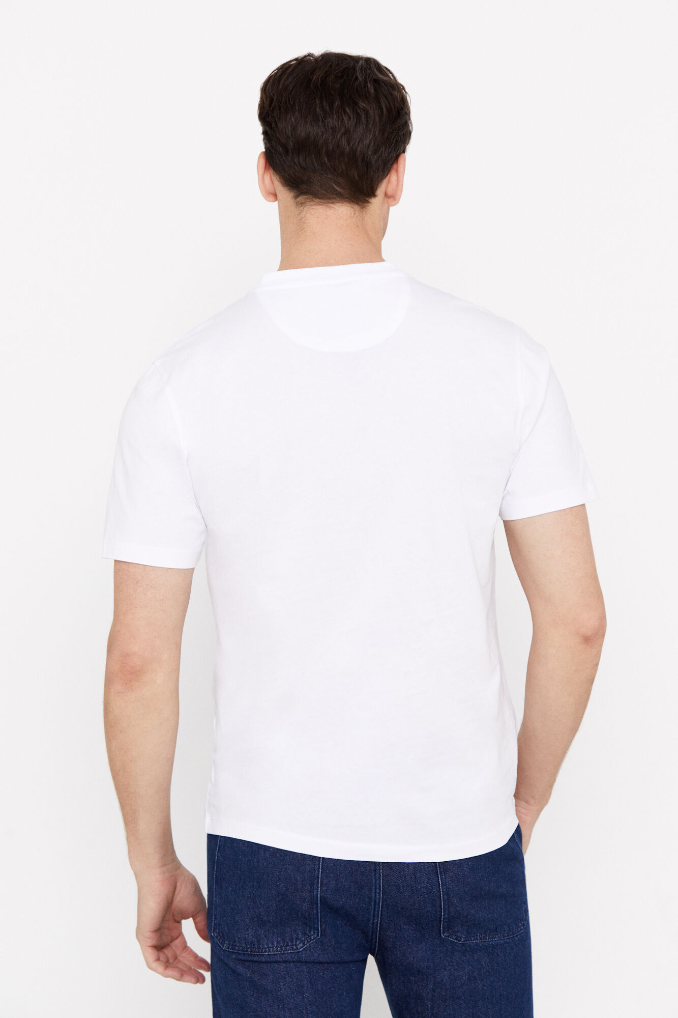 Camiseta com estampa Monet - Branca