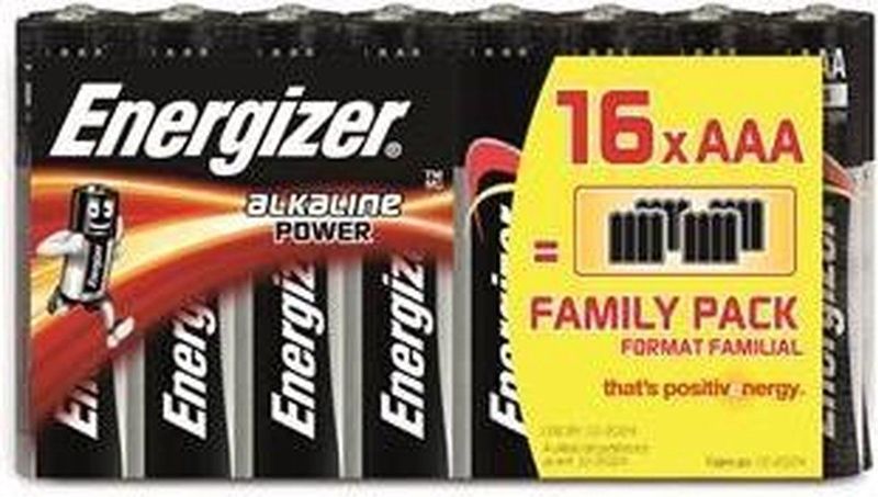 Energizer - Alkaline Power - AAA Batterijen - 4 Stuks
