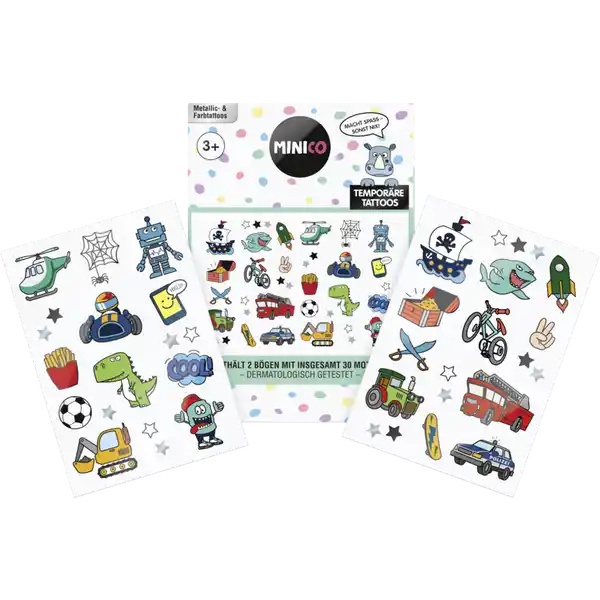 Temporäre Tattoos SET 02