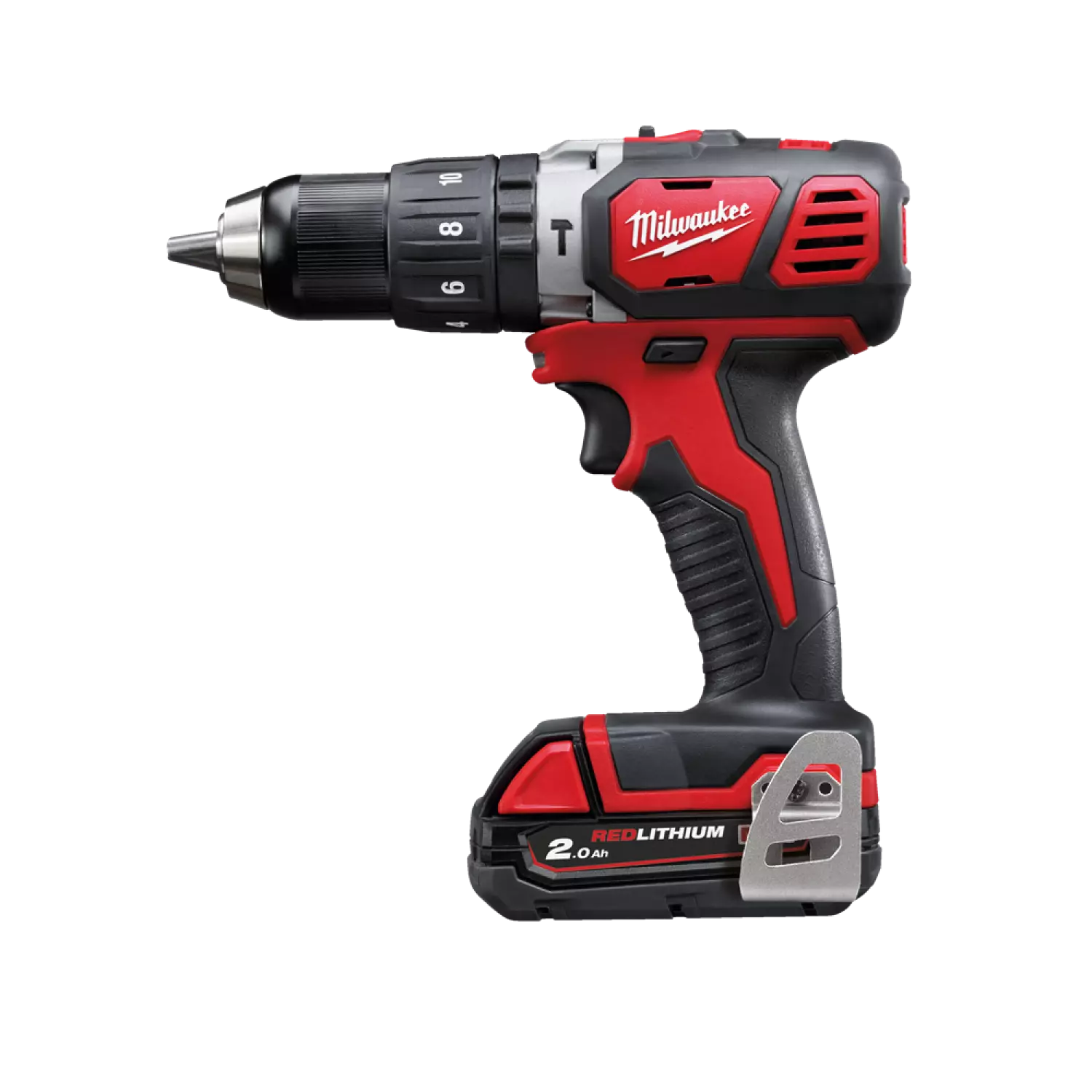 Milwaukee M18 BPD-202C 18V Li-Ion accu klopboor- /schroefmachine set (2x 2.0Ah accu) in koffer