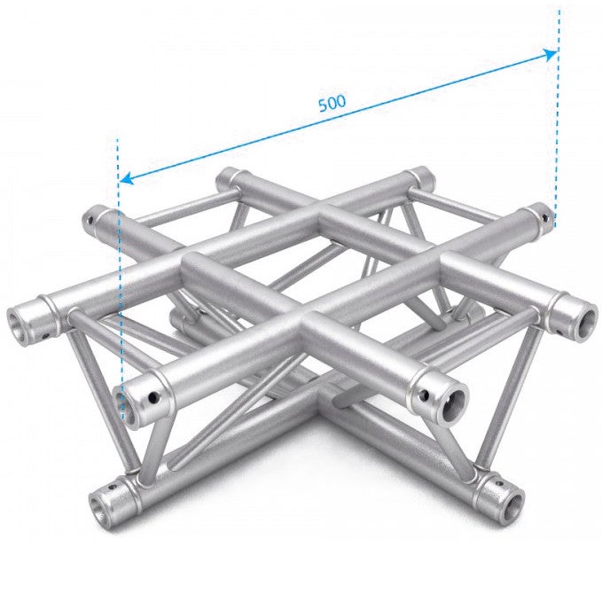NEXT Truss NH33-X 4-weg X-deel driehoektruss