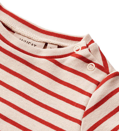 Wheat Kjole - Anna - Rød Stripe