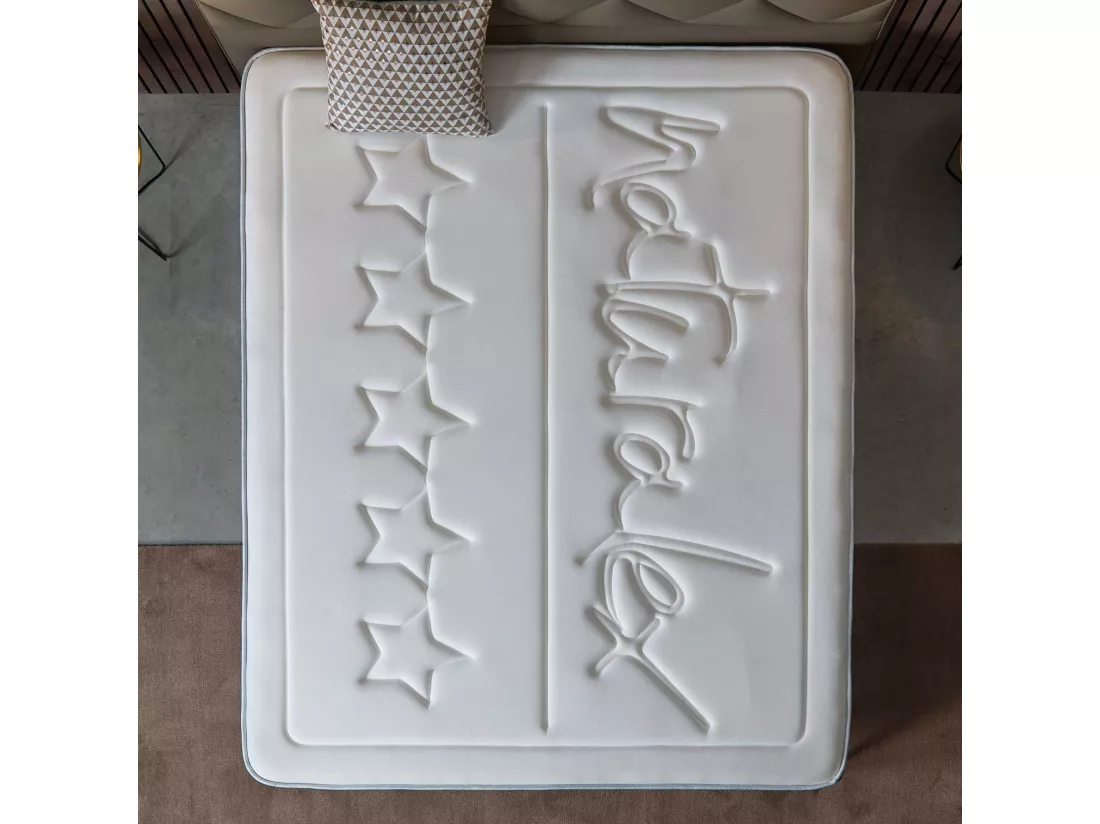 Naturalex - Matelas Privilège à ressorts ensachés 140x190 cm - Épais 30 cm - Visco Thermorégulateur - Tissu Premium - Haute Qualité - Respirabilité optimale
