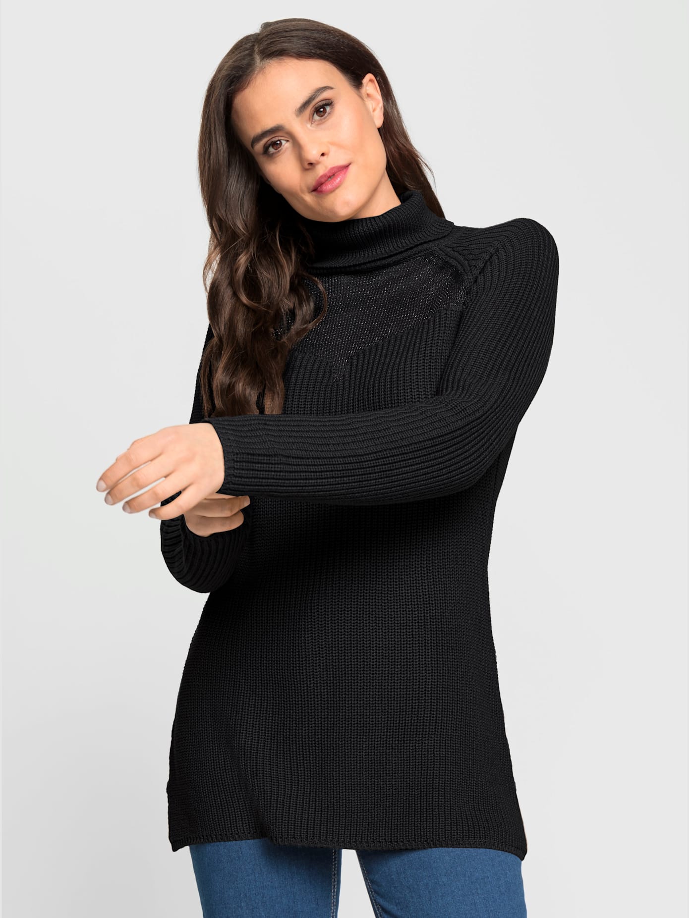 Pull décolleté transparent