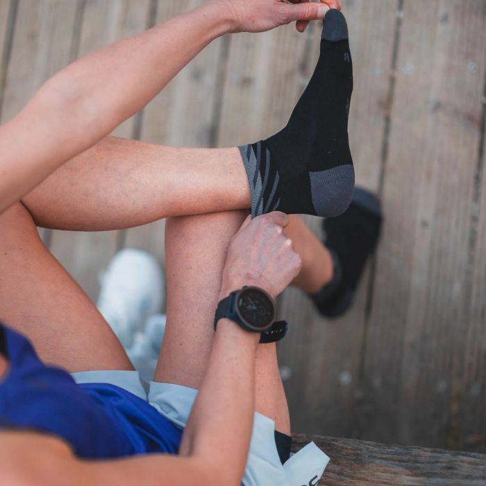 Incylence Unisex Strømper Running Disrupts Short Socks Sort