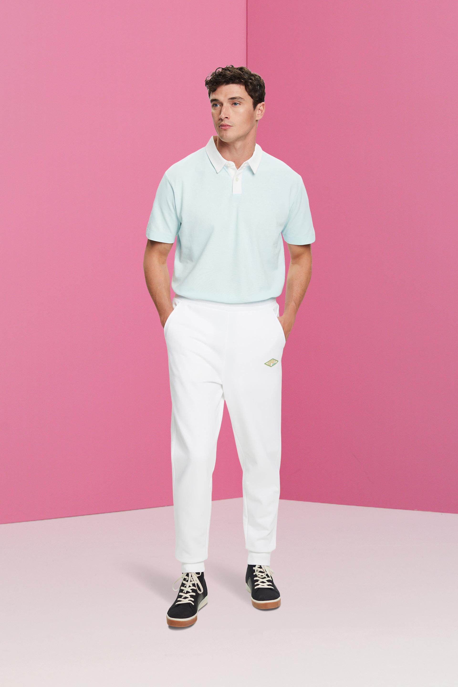 Polo en maille piquée de coton