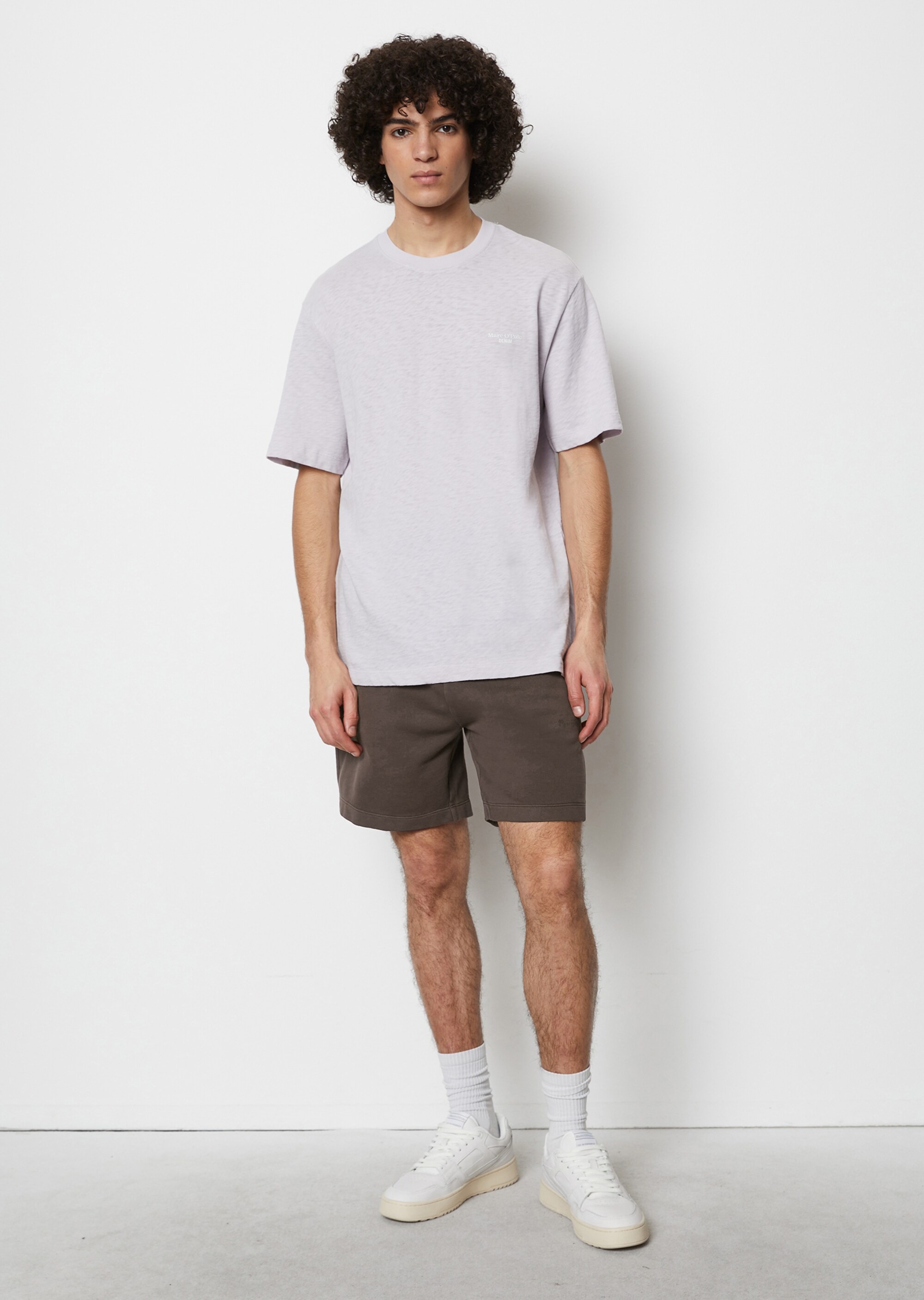 T-Shirt regular aus weichem Bio-Baumwoll-Slub-Garn