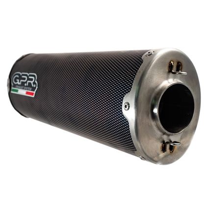 Silencieux GPR DUAL POPPY - Noir