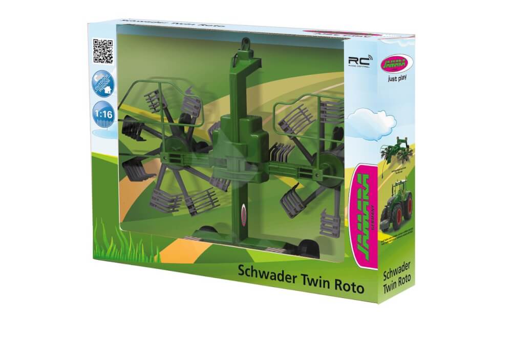 JAMARA 412411 - Schwader Twin Roto für RC-Traktor 1:16