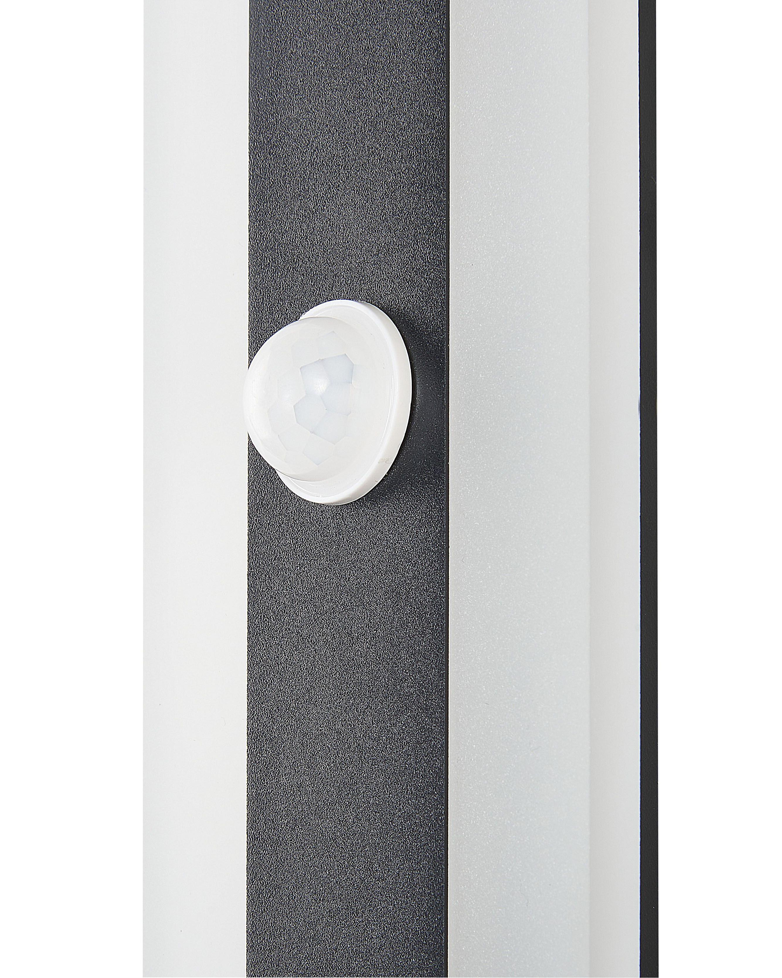 Buiten LED wandlamp SAVANE met bewegingssensor Zwart