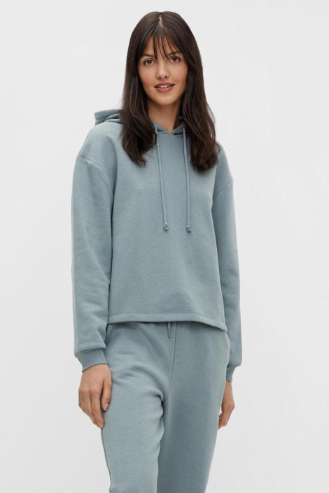 Pieces blauwe dames sweater