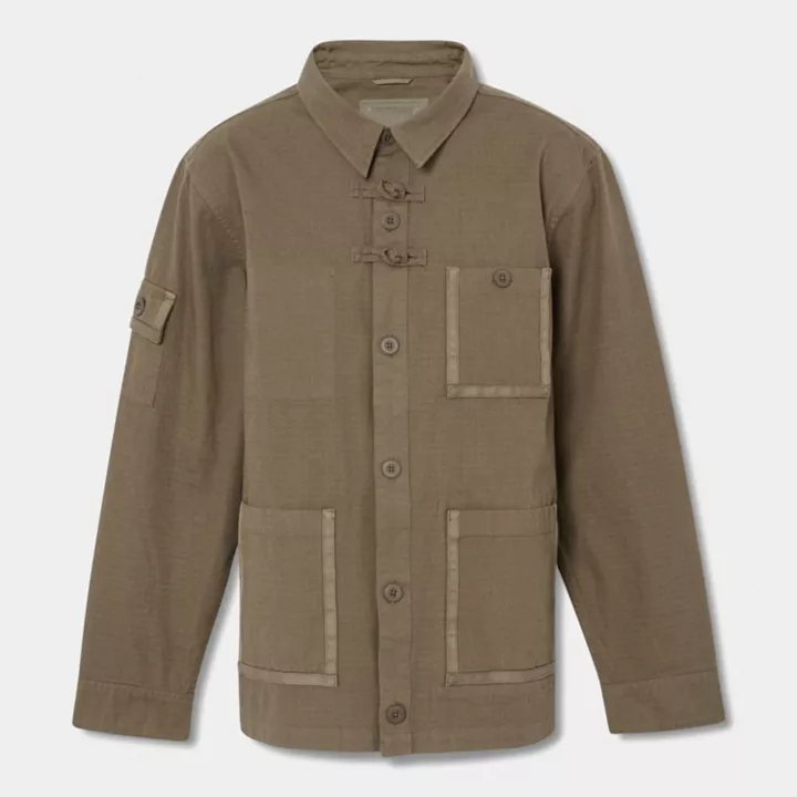 Surchemise Future73 Timberland x Edison Chen unisexe en vert foncé
