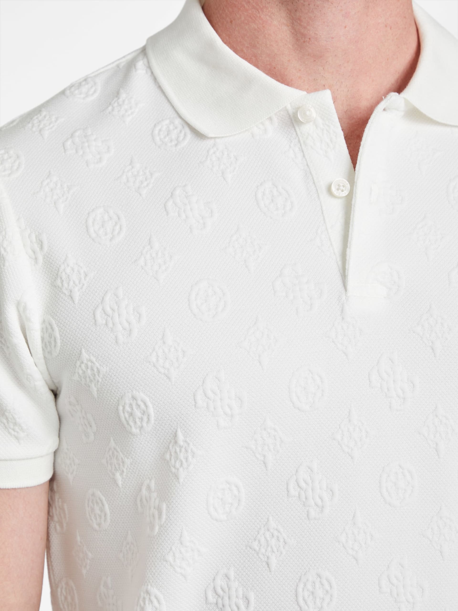 Polo Peônia Jacquard