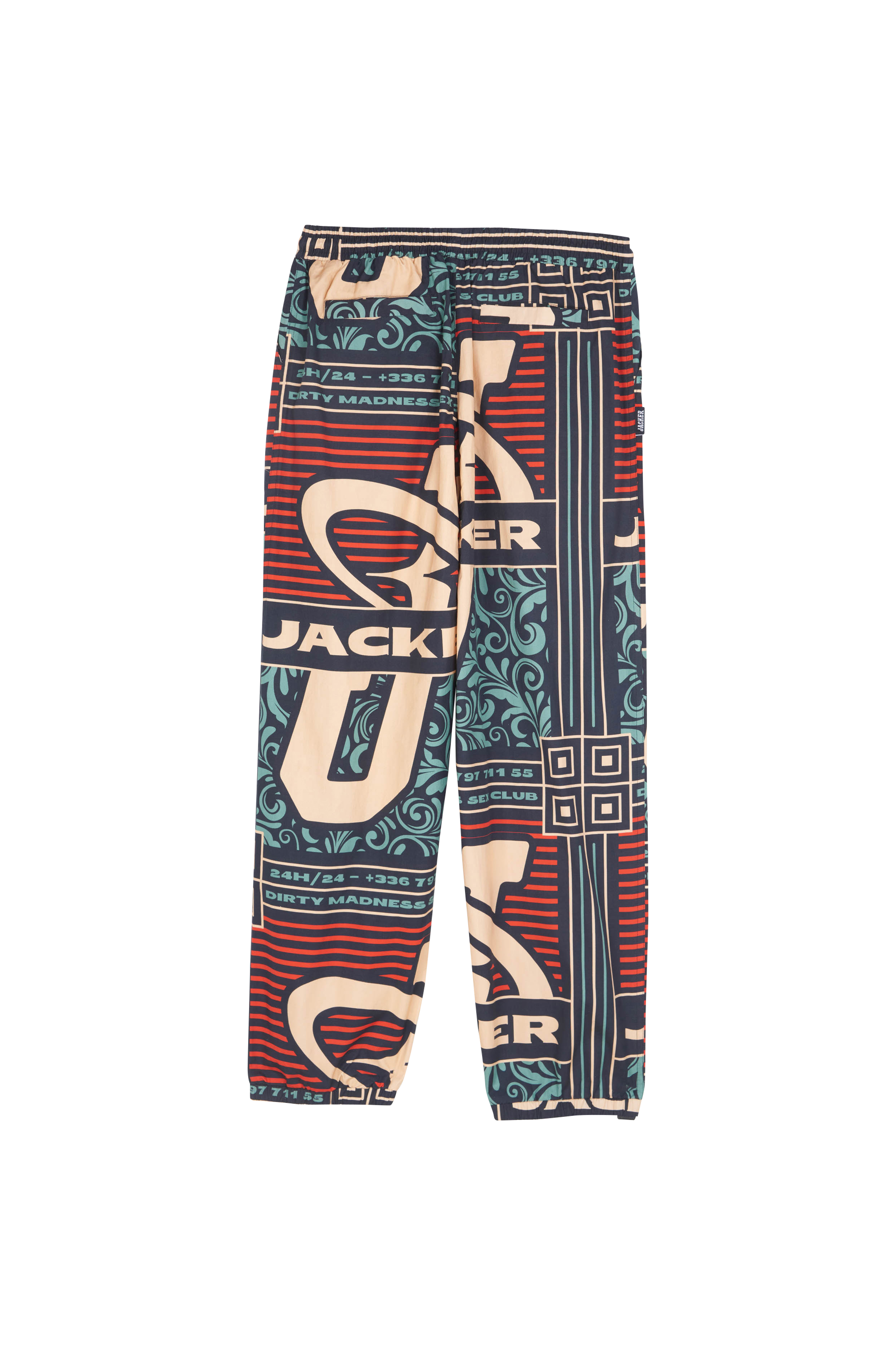 JACKER Jogging Lust Trackpant Multicolore