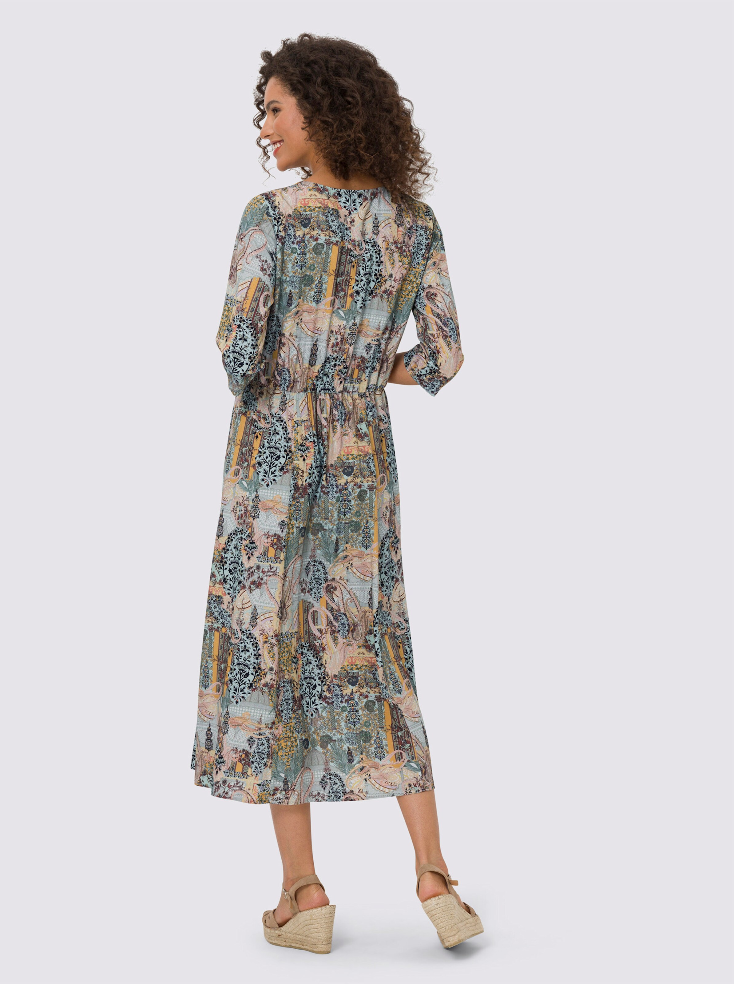 Druck-Kleid