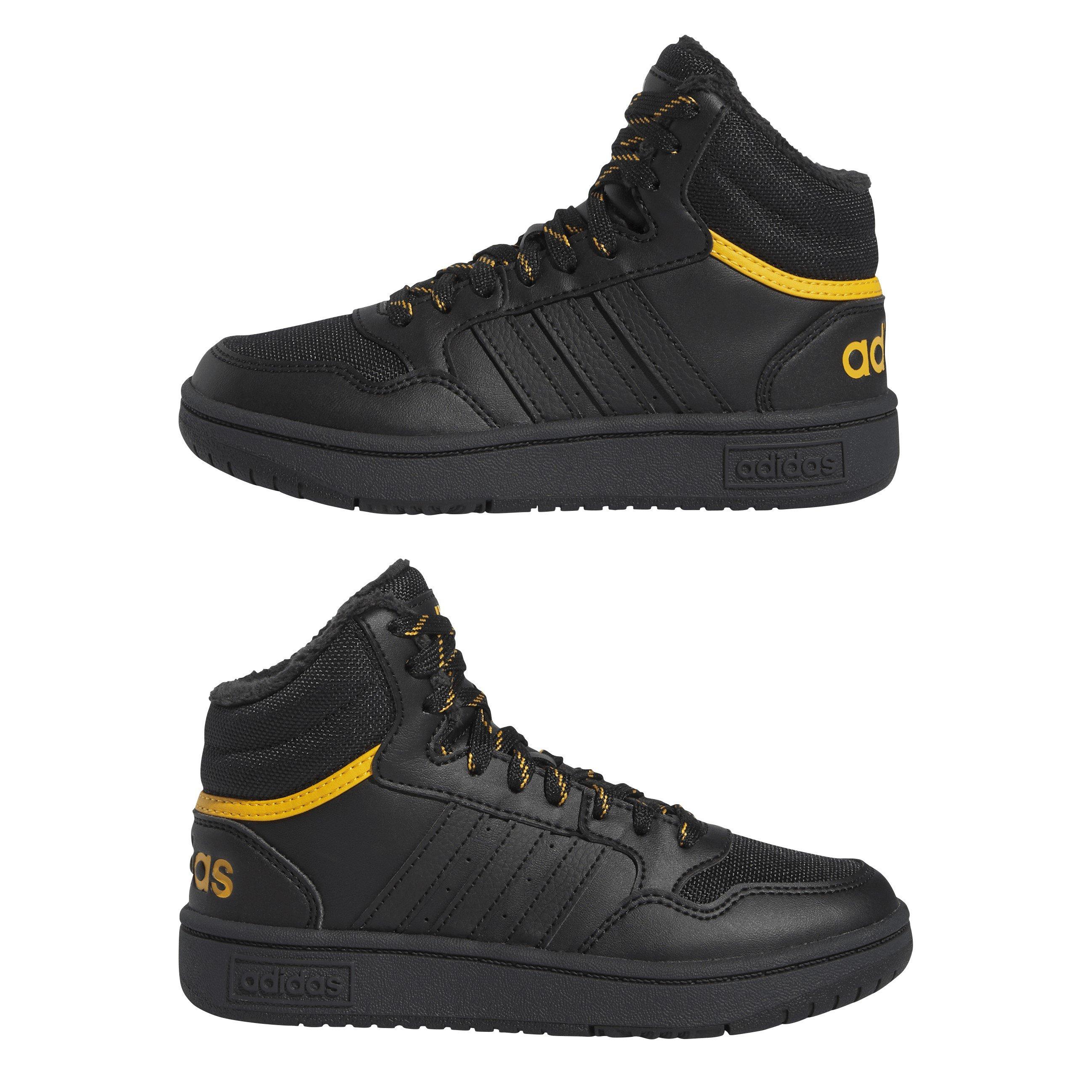 adidas Hoops Mid High Tops Junior Boys