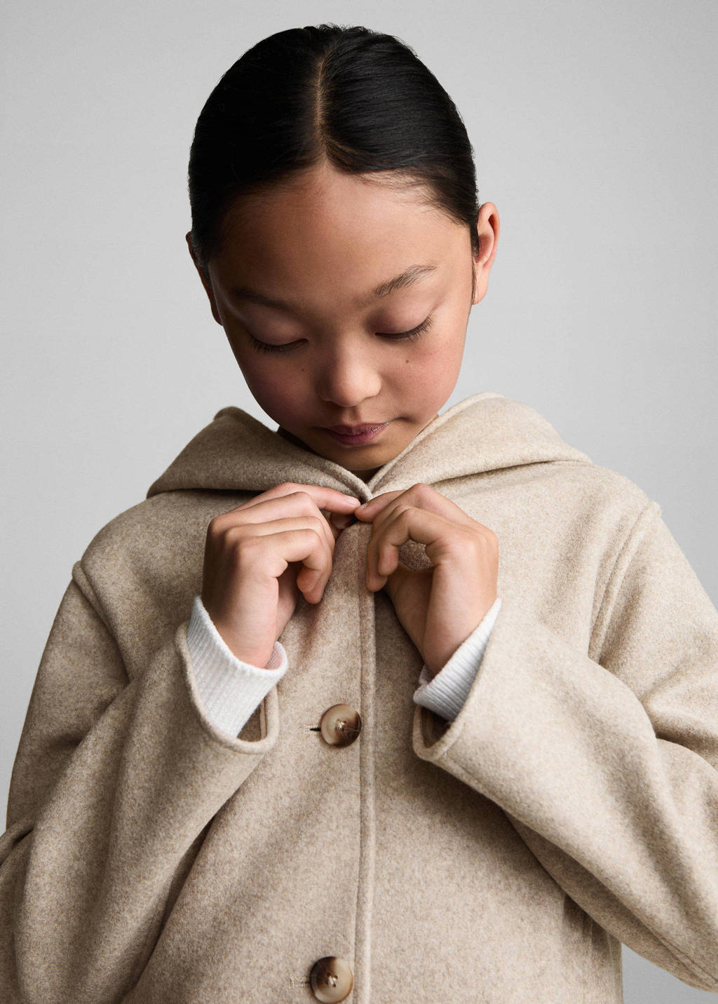 Mango Kids manteljas beige