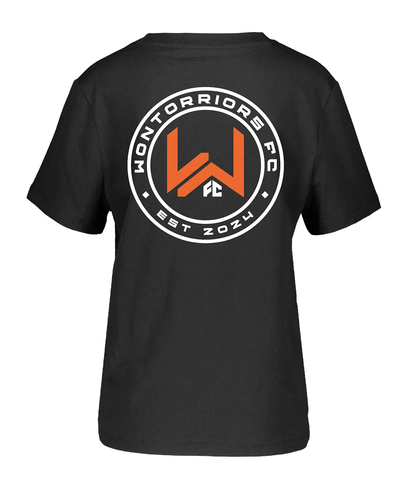 Wontorriors FC Fan T-Shirt Damen Schwarz FC002