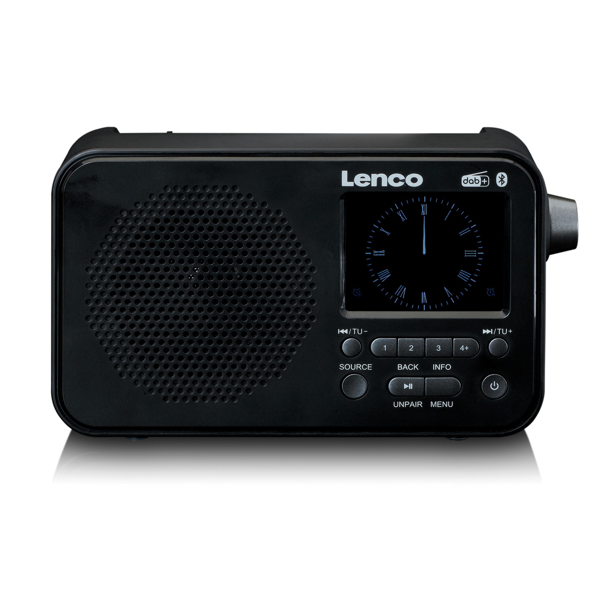 Lenco PDR-036BK DAB+ FM radio met bluetooth