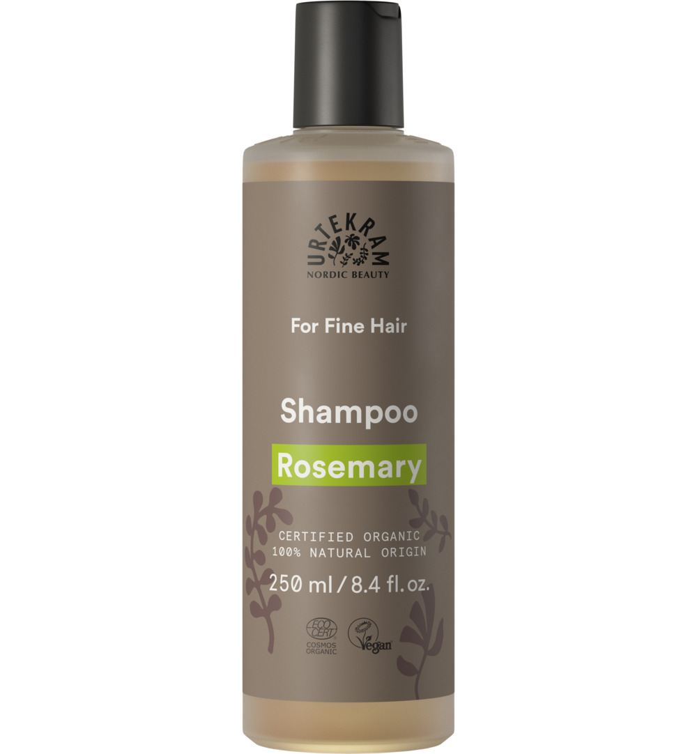 Urtekram Shampoo rozemarijn (250 ml)