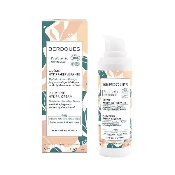 Creme Hidratante e Preenchedor Berdoues Probiotic Age Respect 50ml