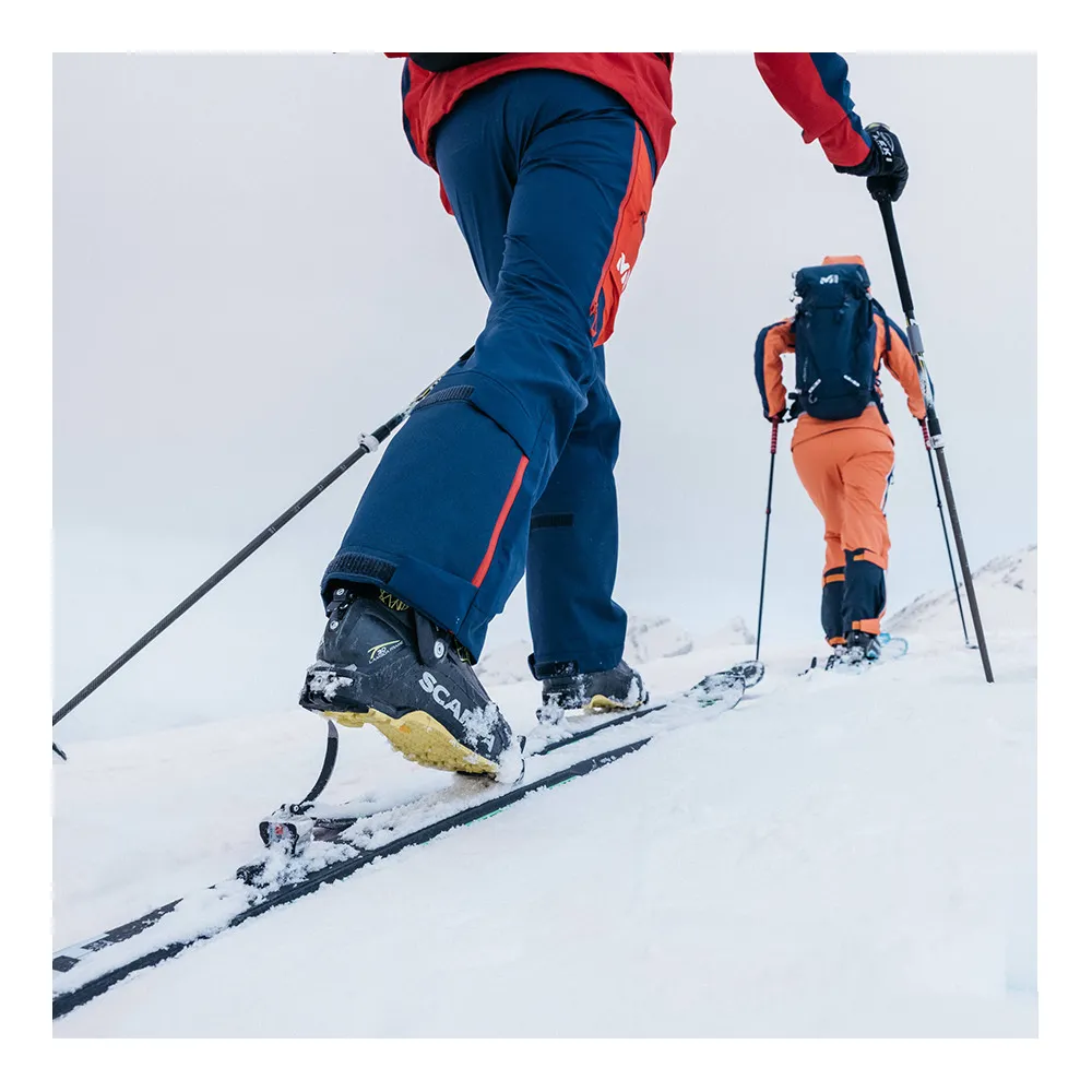 Millet M WHITE 3L - Pantalon ski Homme saphir/rouge