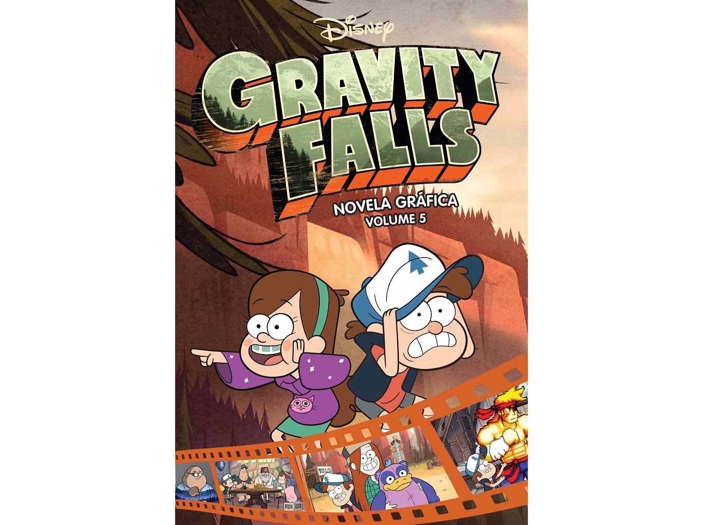 LIVRO GRAVITY FALLS: NOVELA GRÁFICA 5 DE: DISNEY