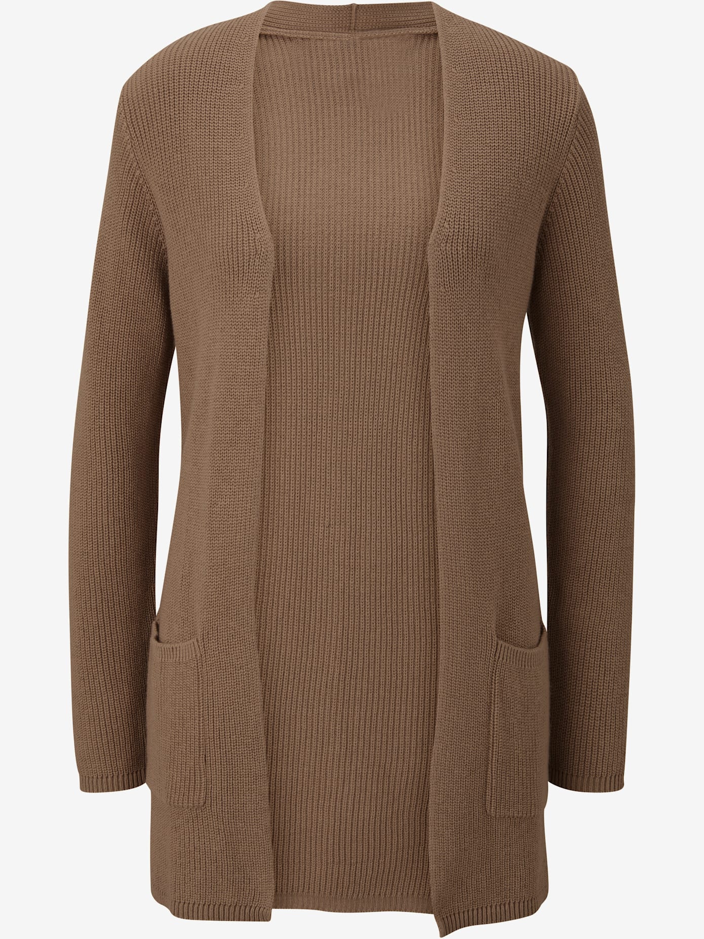 Veste longue en tricot tricot tendance