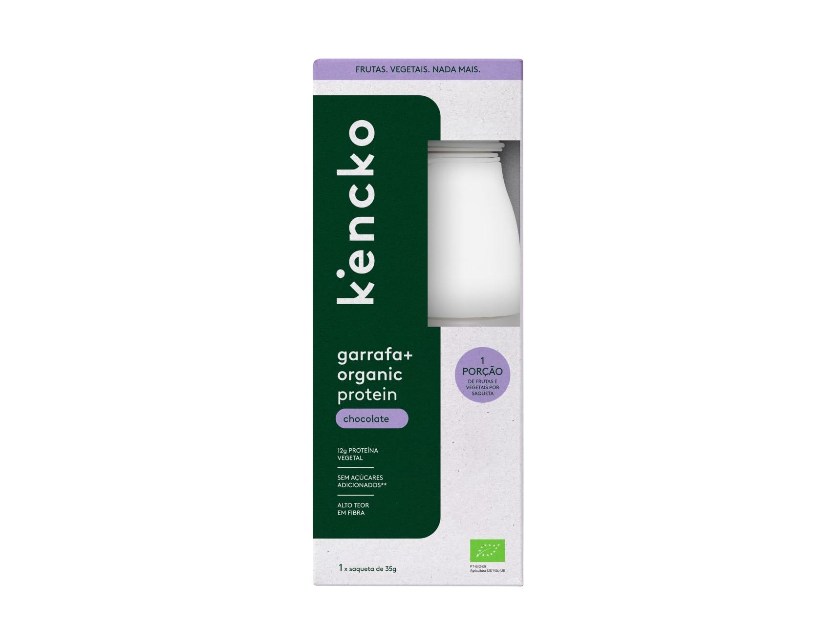 PACK KENCKO GARRAFA BATIDO PROT CHOC 35G