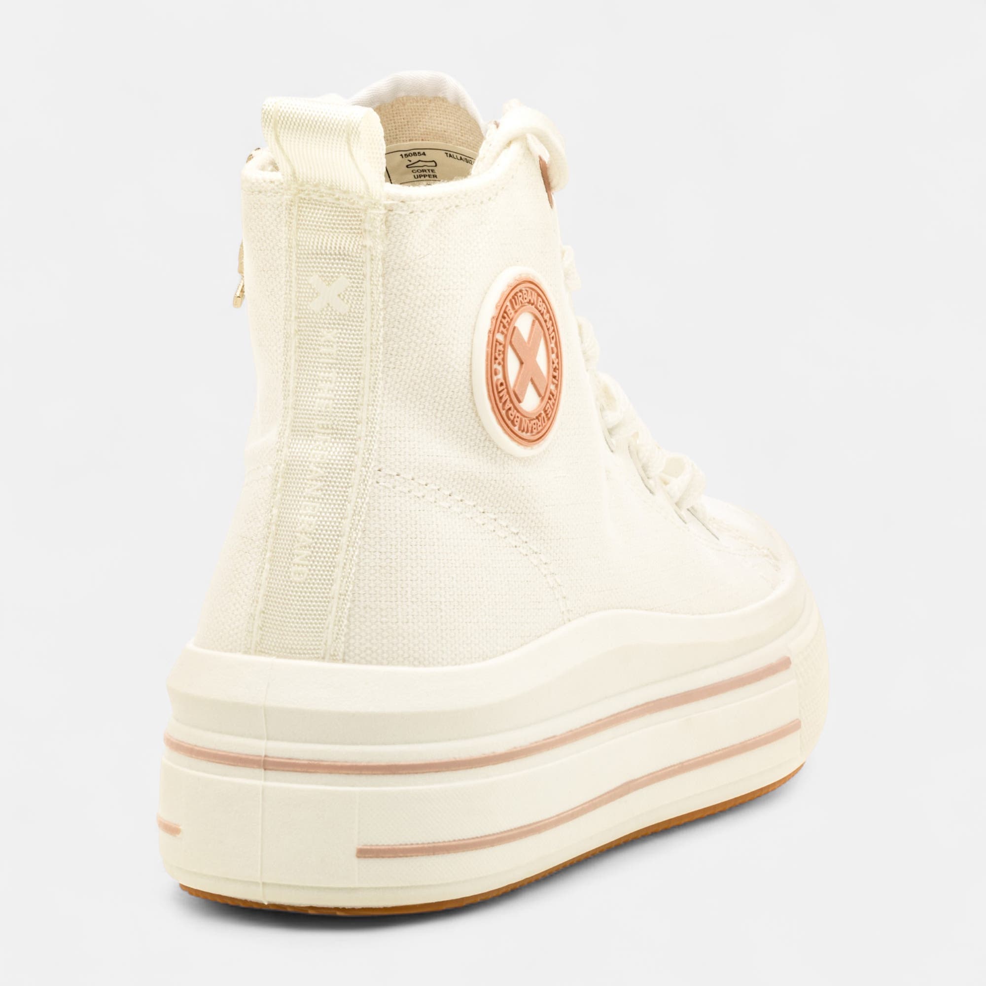 Baskets en toile Fille blanc