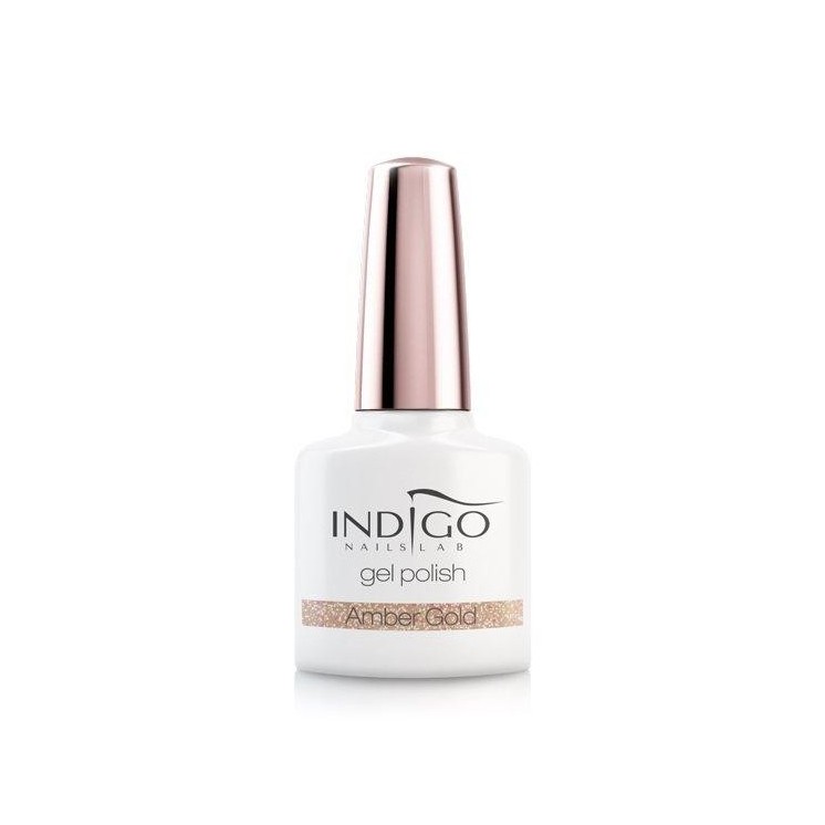 Indigo Amber Gold Hybride Nagellak 7 ml