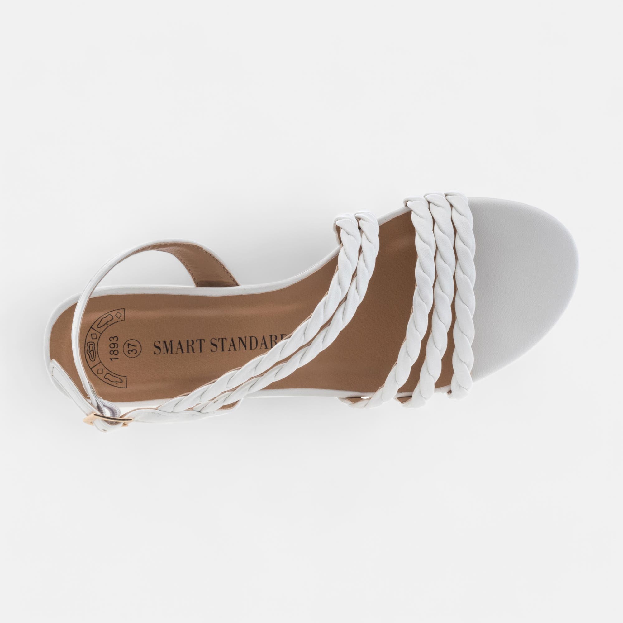Nu-pieds Femme blanc