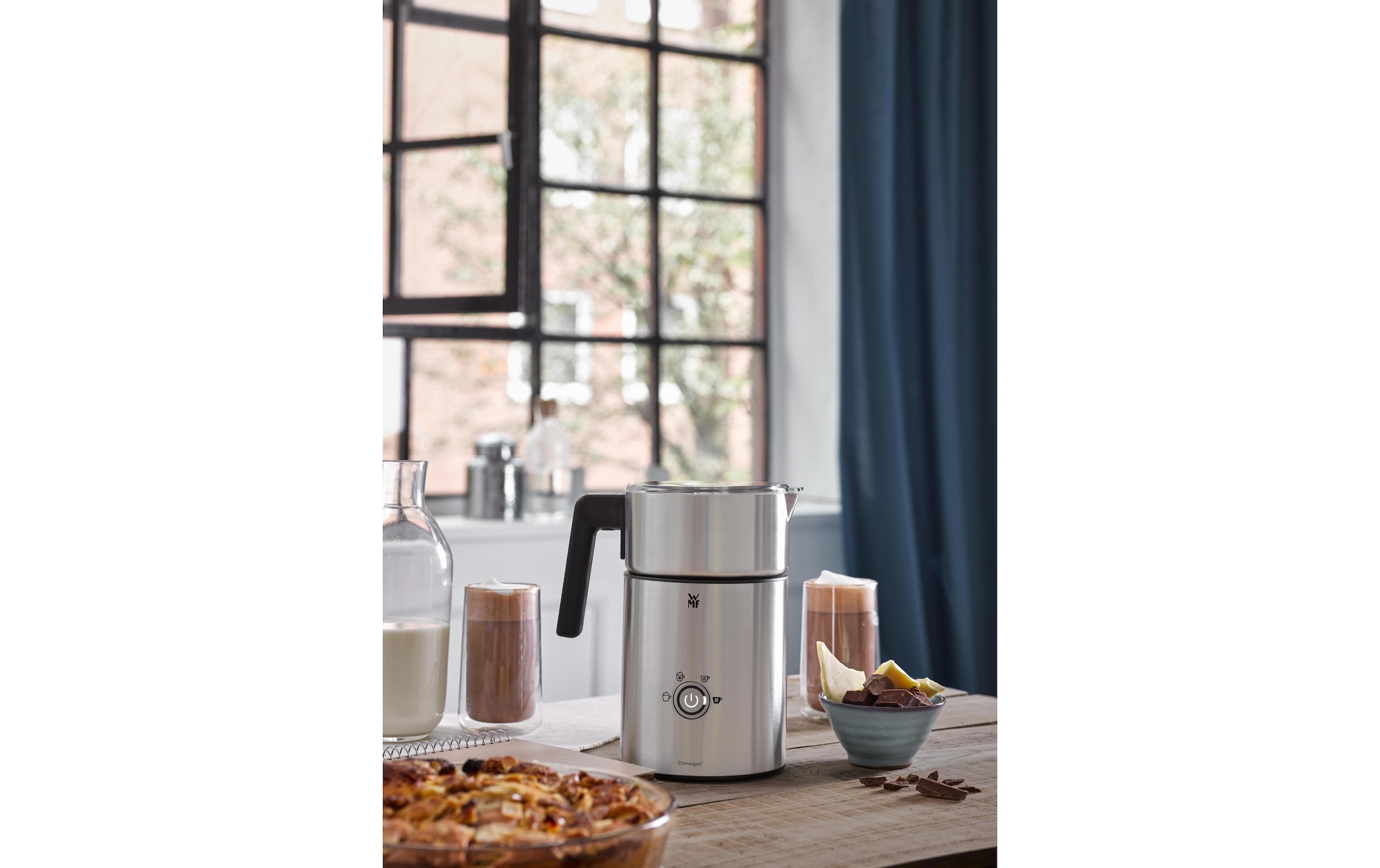 WMF Milchaufschäumer »LONO Milk & Choc Silber« 650 W