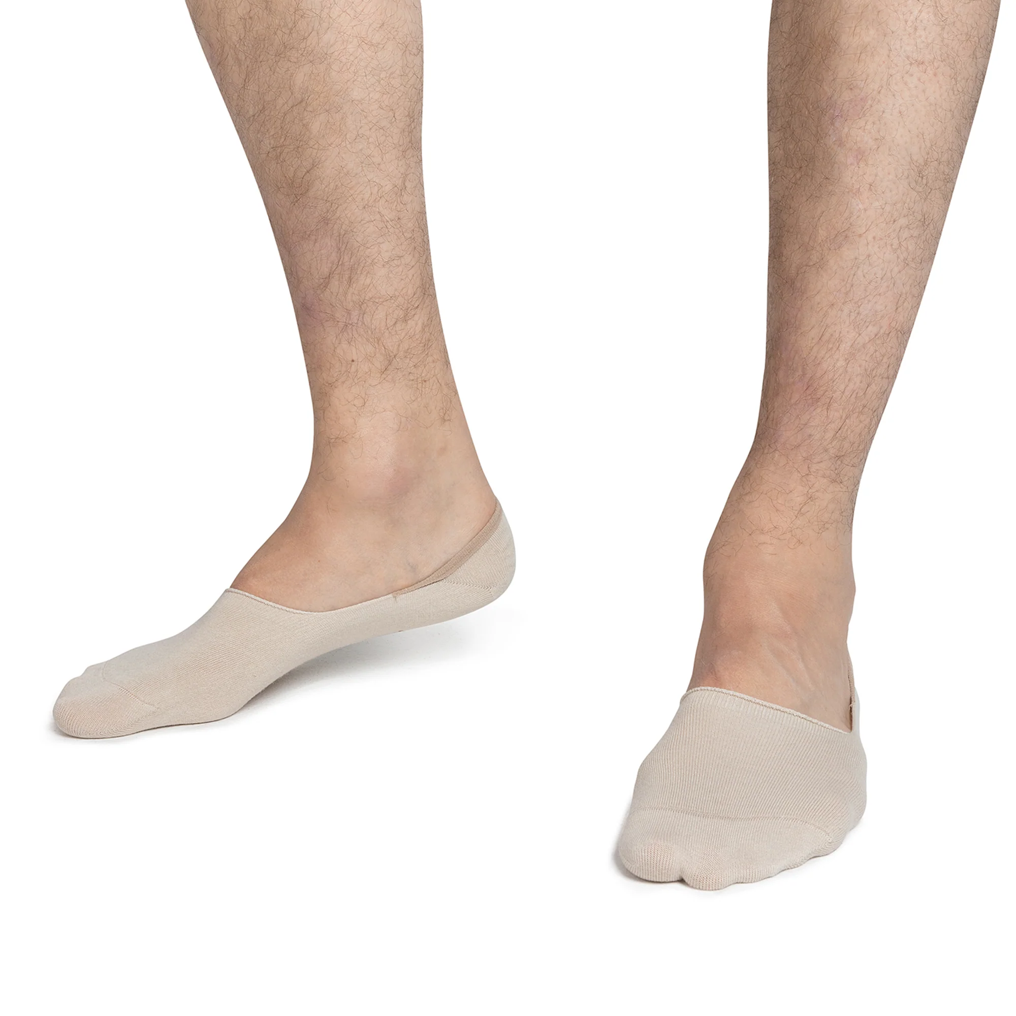 Chaussettes invisibles beige