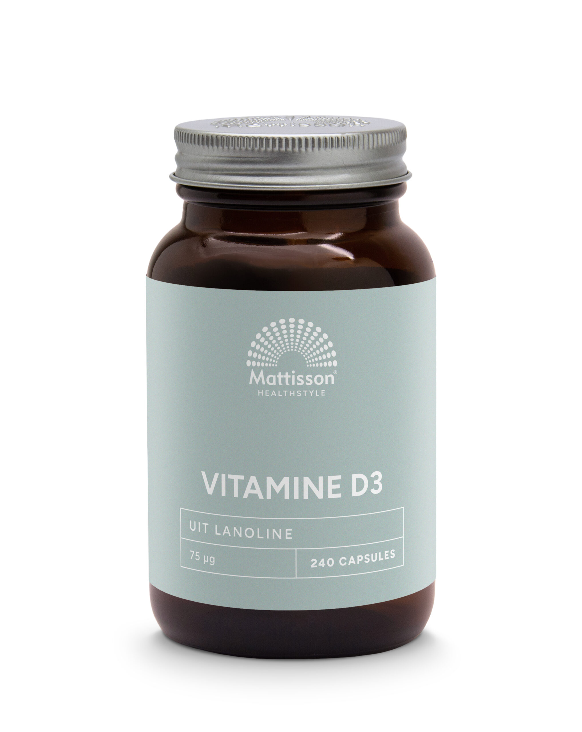 Mattisson Vitamine D3 75 Mcg 3000Ie (240 capsules)