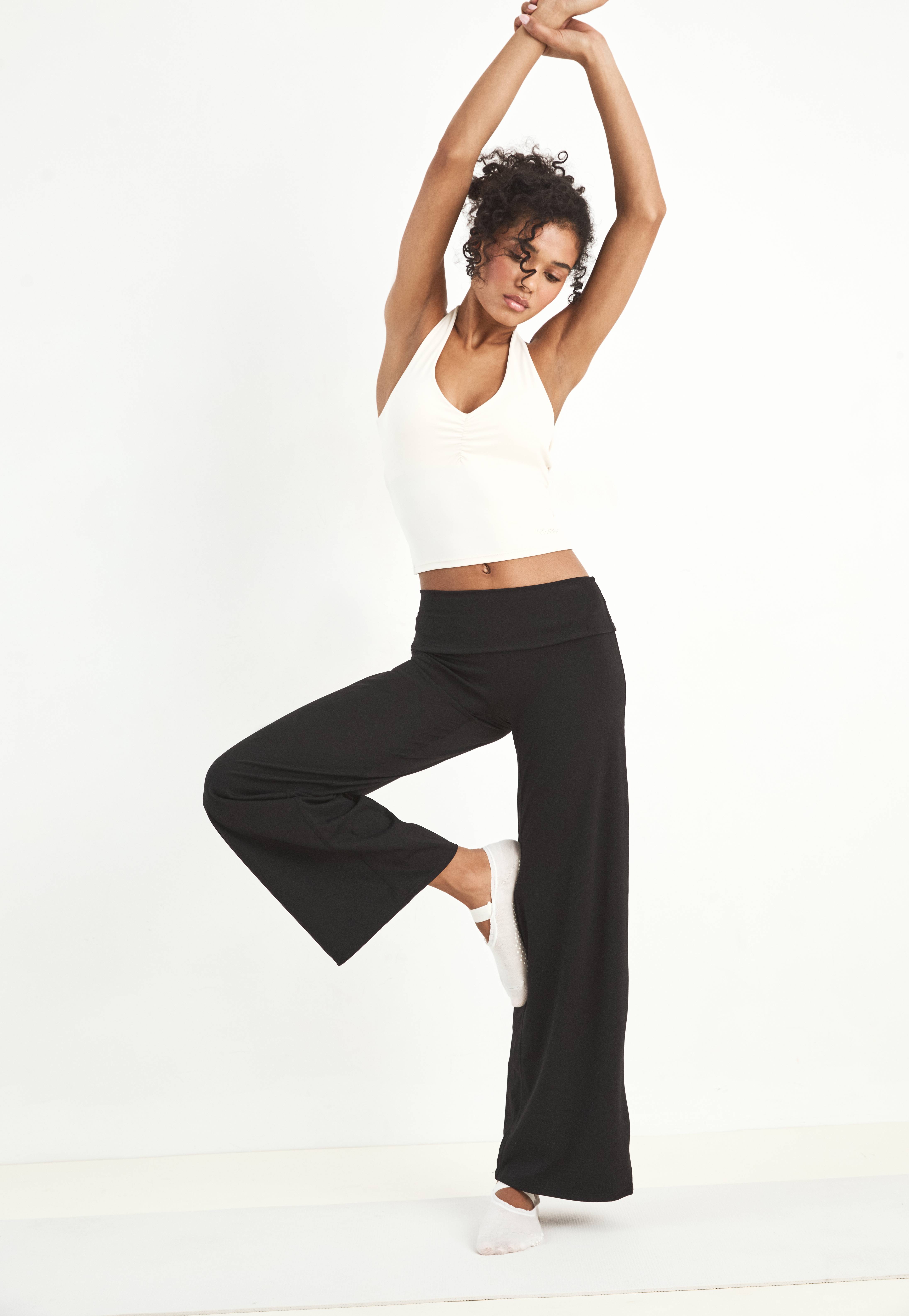 Pantalon de Yoga DSGN Studio Ultra Sculpt Taille Pliable Coupe Droite