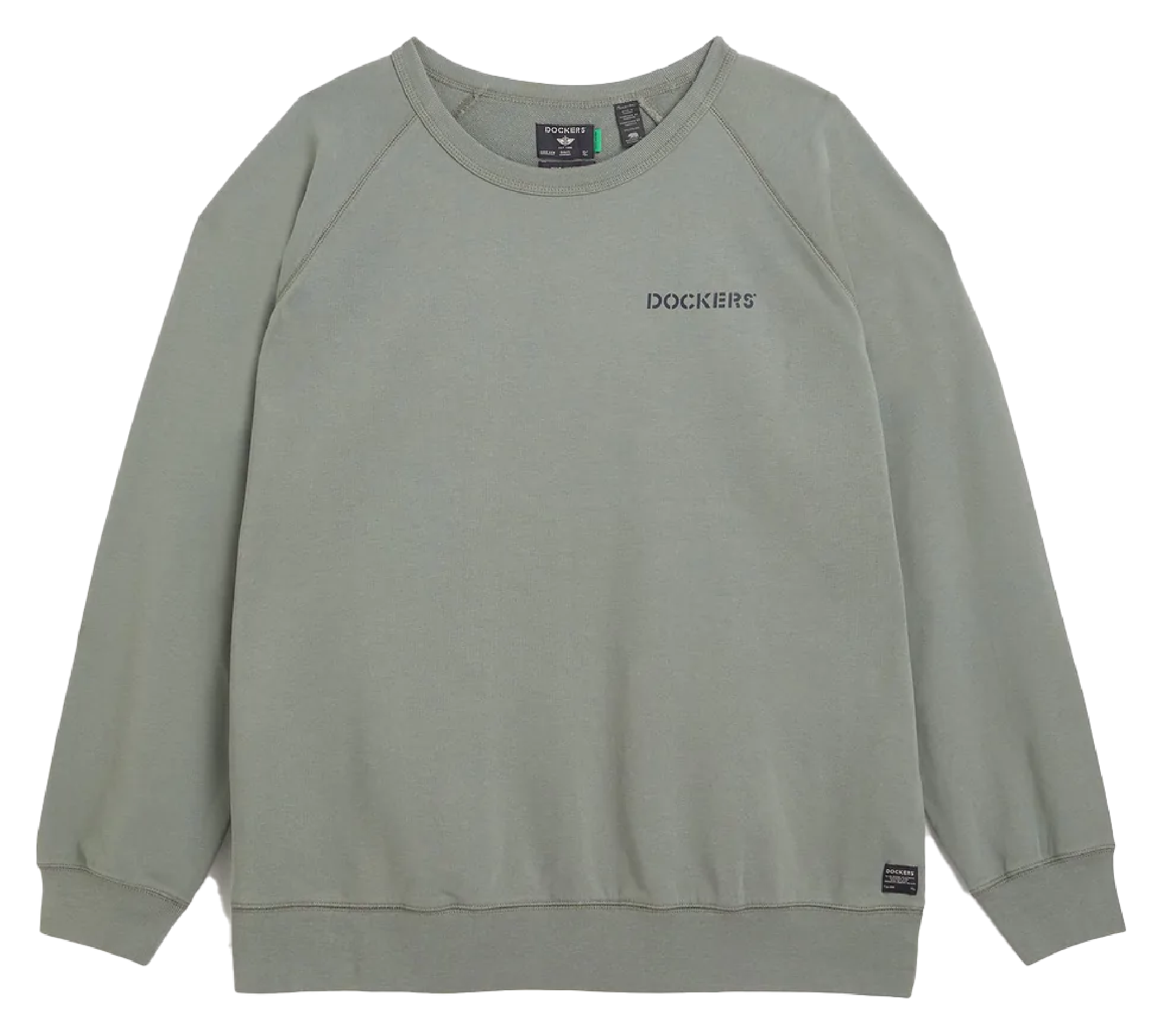 B&T ICON CREWNECK SWEATSHIRT - Sweat à col rond en coton| Kaki