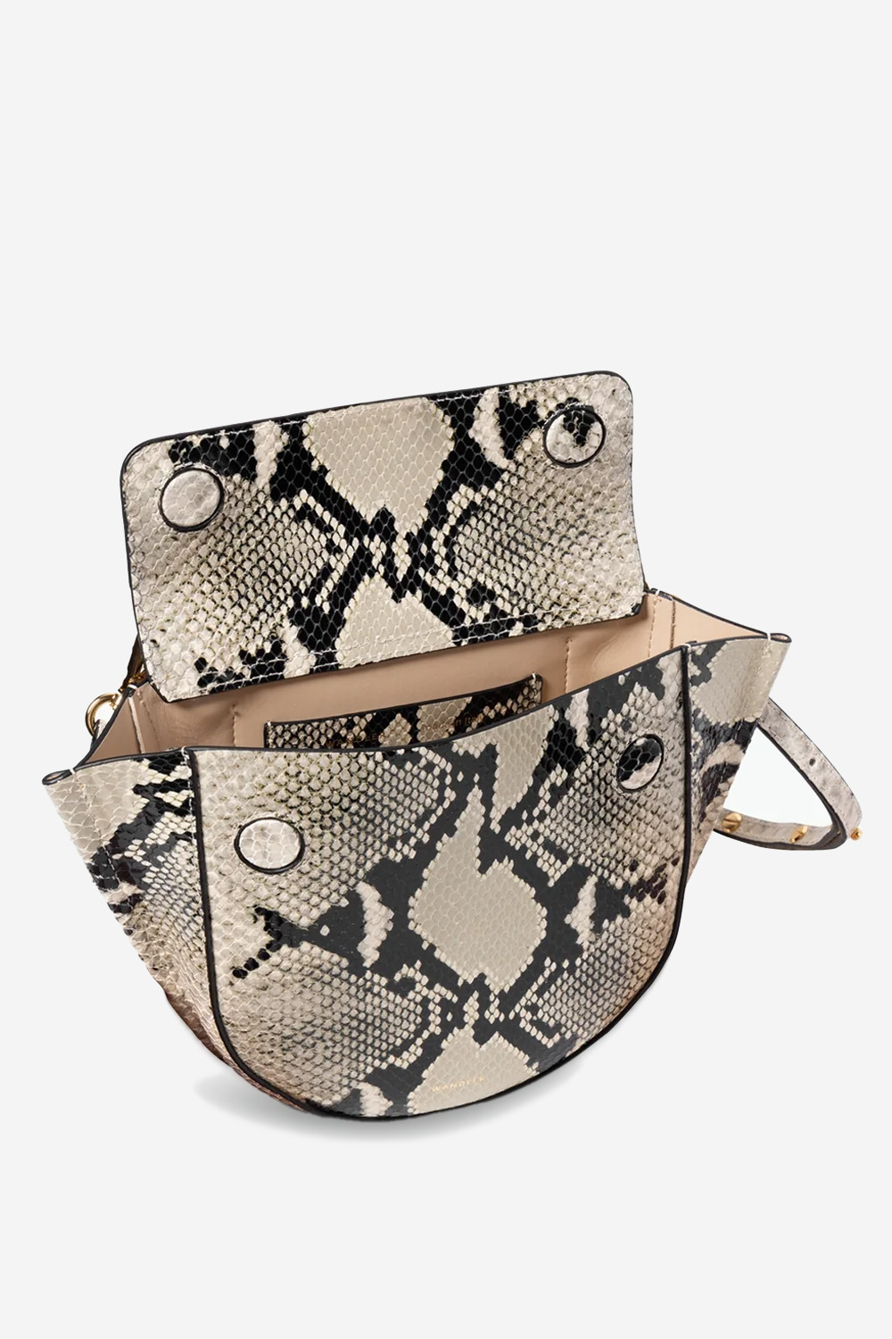 Hortensia mini leather crossbody