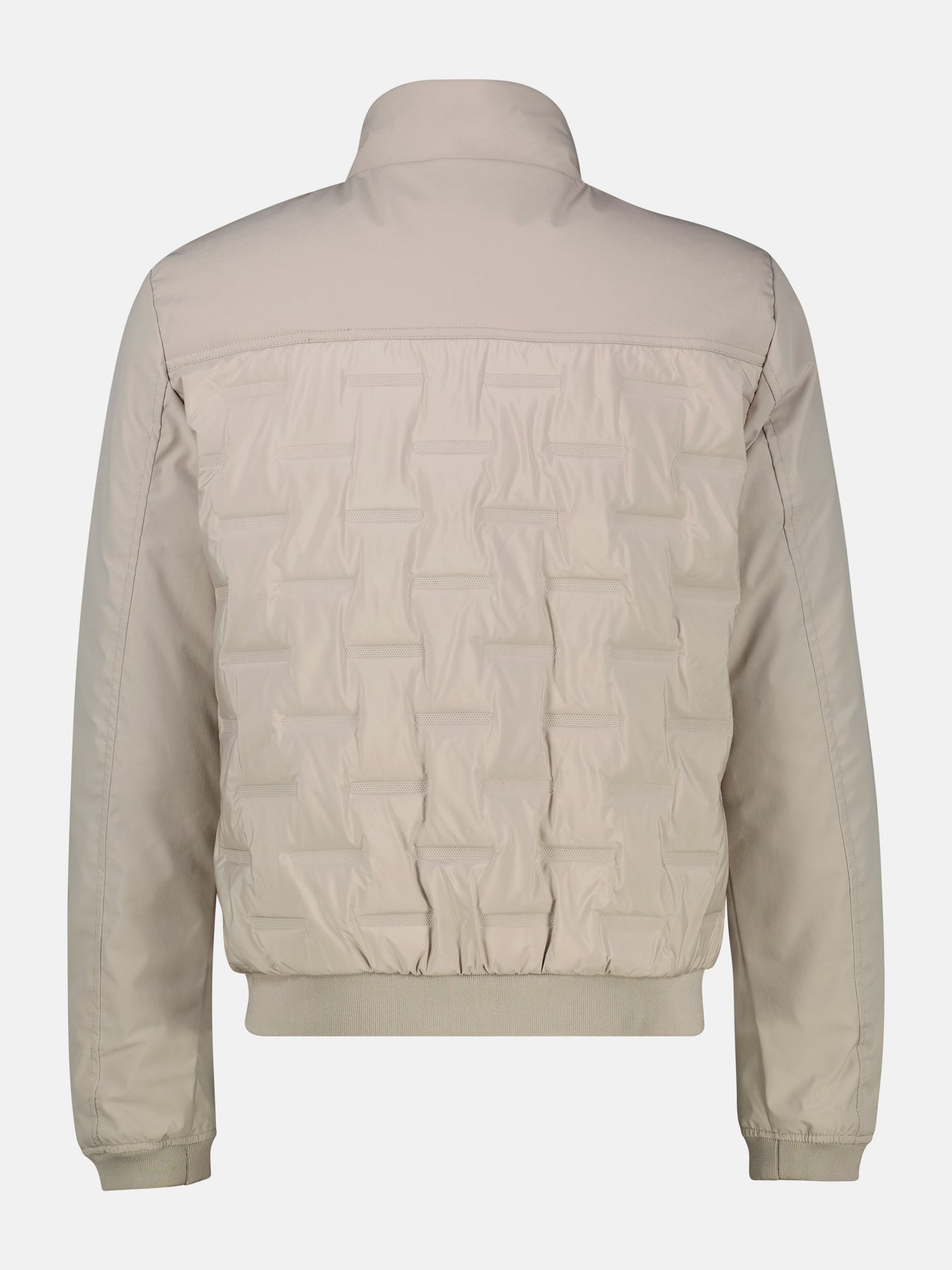 Sportiver Blouson in Struktur-Steppdesign