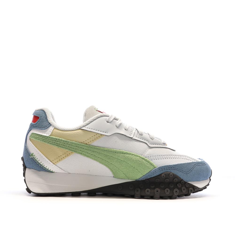 Puma Baskets Bleu/Blanc/Vert Garçon Puma Blktop Rider Bts