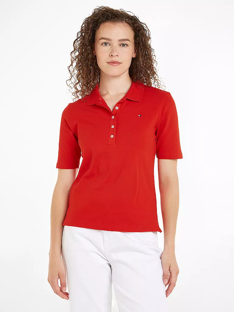 TOMMY HILFIGER Poloshirt rot