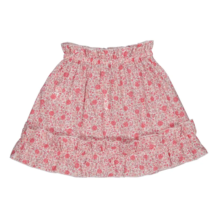 Petite Lucette Jupe Coton Bio Juju | Rose