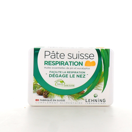 Lehning pate suisse respiration : nez bouché - Dès 12 ans