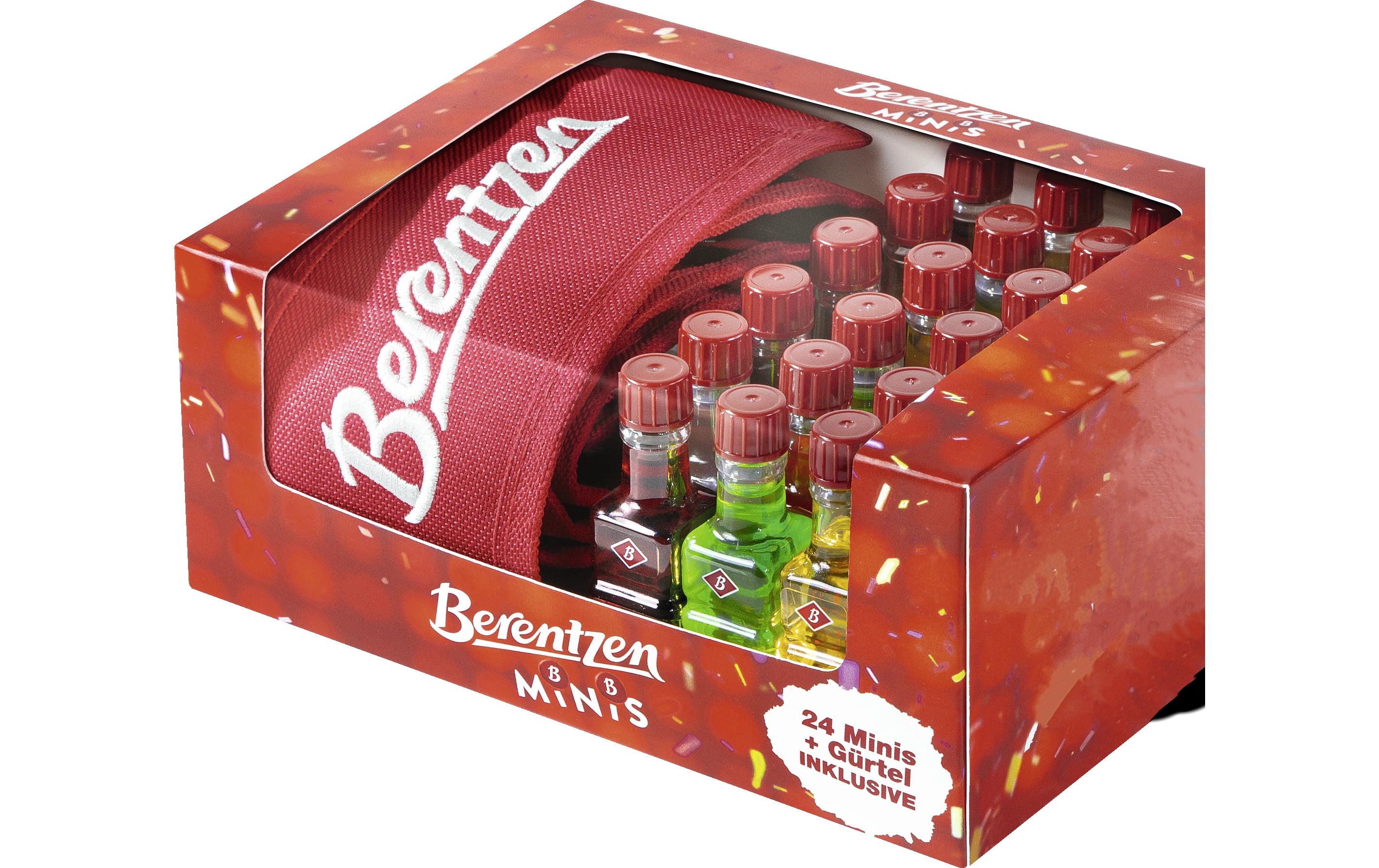 Shot Mix 24 x 20 ml & GürtelKollektion mit fruchtigen Likören