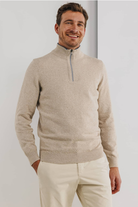 State of Art beige heren trui