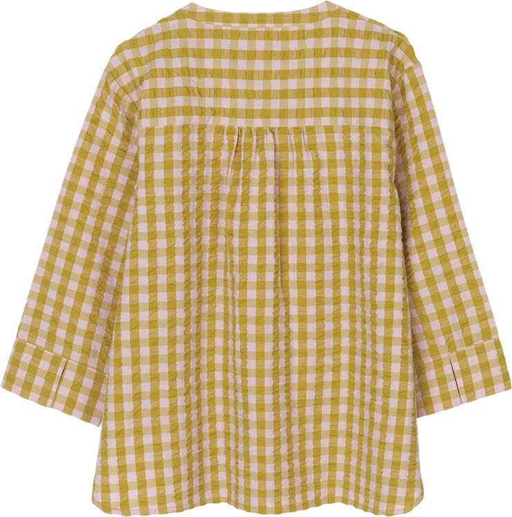 Juna Bæk&Bølge Irene shirt pink/okker Lyserød