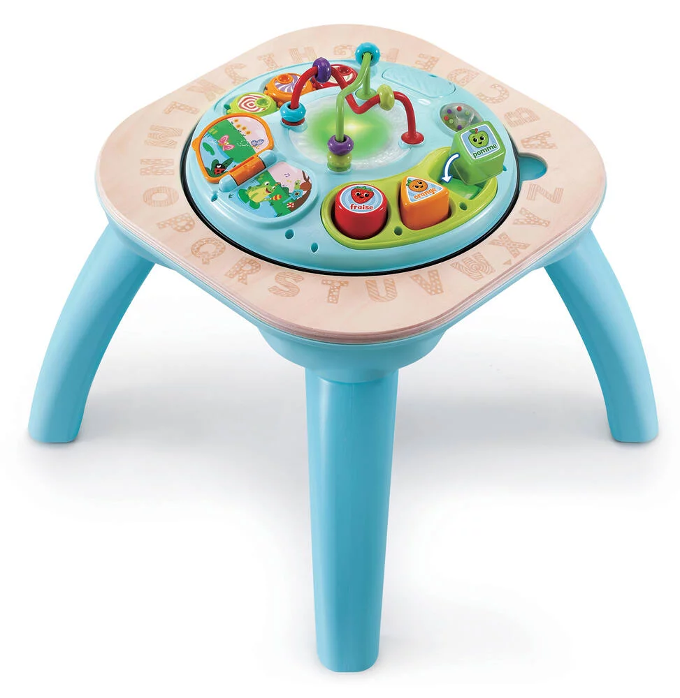 VTECH BABY - TABLE D'ACTIVITES EVOLUTIVE NATURE BOIS®