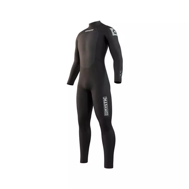 Combinaison néoprène MYSTIC Brand Fullsuit 3/2mm Bzip Flatlock Black